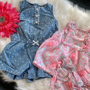 Carters baby girl outfits